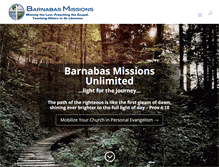 Tablet Screenshot of barnabasmissions.org